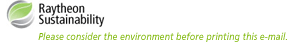 Raytheon Sustainability